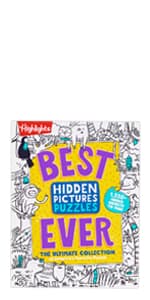 The Hardest Hidden Pictures Book Ever: Ultra-Challenging Brain Games for Kids Ages 8-12, Advanced Seek and Find Puzzles Book with Over 1,500 Hidden Objects to Find (Highlights Hidden Pictures) 1644723344