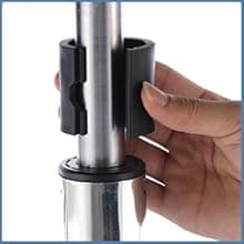 Salbree Office Chair Hero Fix Attaches Clamps to Large Cylinder Piston Stops Your Chairs from Sinking When Computer Hydraulic Lift Has No Gas Stop Replacement