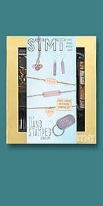 STMT D.I.Y. Hand Stamped , DIY Personalized Stamp Jewelry, Great Teenage Birthday Gift, Unique Handmade Jewelry & Name Plates, Bead Kits for Kids, Teens & Adults Ages 14+