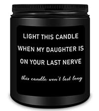 Homsolver Mother in Law Gifts, Mothers Day Birthday Gifts for Mother-in-Law, Anniversary Retirement Gift for Mom from Daughter Son in Law, Funny Lavender Candle Gift for Mom in Law B0DHLFTZ65
