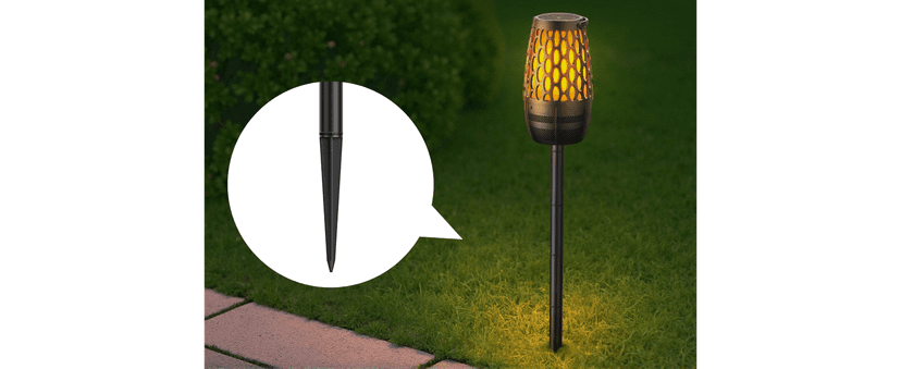 Outdoor Speakers Bluetooth Waterproof IPX6 with Flame Lights, Gadget Gifts for Dad Her Him, Hd Stereo Sound, BT 5.3 Multi-Sync to 100 Speakers, Portable Wireless Speaker for Patio Cafe Decor Party