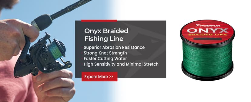 Piscifun Fishing Backpack with Rod Holder, Lightweight Sling Bag Storge Gear and Equipment