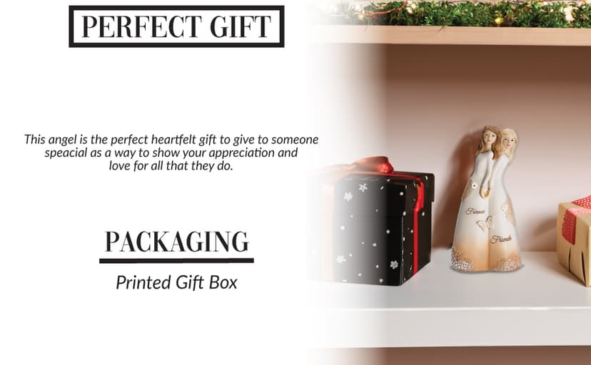 Pavilion Gift Company 19110 Forever Friends Figurine, 5-1/2", White, Rose