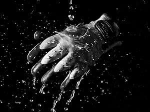 toolant 100% Waterproof Gloves for Men and Women, Winter Work Gloves for Cold Weather, Touchsreen, Thermal Insulated Freezer Gloves, With Grip, Grey, Medium