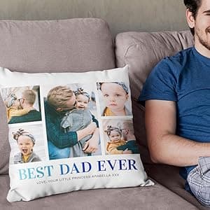 Shop&Three Custom Design Photos or Text Outdoor/Indoor Throw Pillowcase,Personalized Pet Photo Pillow, Love Photo Throw Pillowcases, Wedding Keepsake Throw Pillow Covers 20" x 20" B06X99VHBD