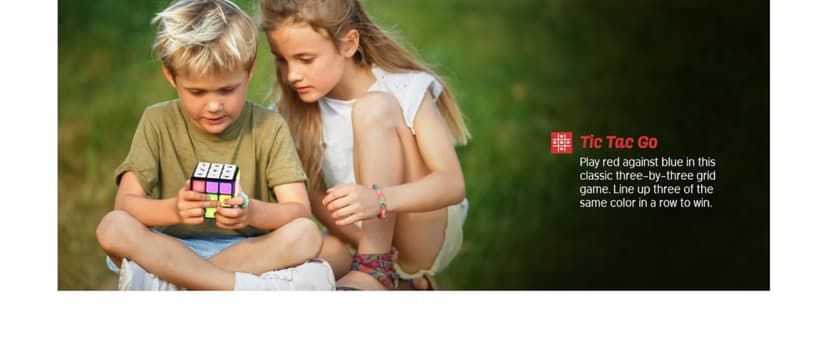 Rechargeable Game Activity Cube - Toys for Boys and Girls - 9 Fun Brain & Memory Games - Birthday Gifts for Age 6, 7, 8, 9, 10, 11, 12 Year Old Kids Teens - Best Boy Toy Gift Ideas