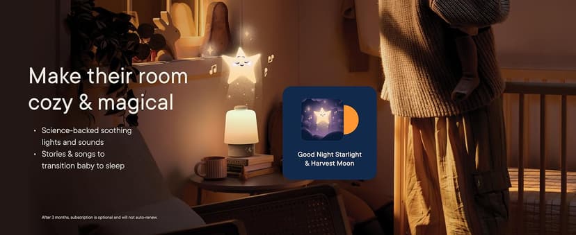 White noise machine, night light, toddler & kid time-to-rise alarm clock, registry essential with 3 months of sleep support Hatch Baby Sound Machine & Night Light Routine Builder (Putty) B0F7C6XJ3P