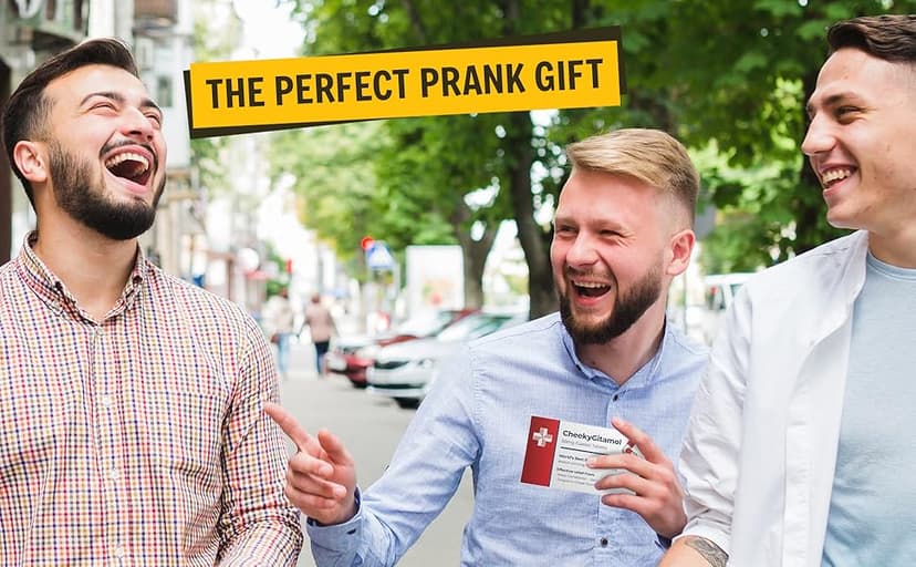 Funny Joke Pill Box Prank - Gag Gifts for Men & Women – Funny Gifts for Him or Her – Unique Inappropriate Novelty Gift – Birthday Gifts for Women – Rude Silly Presents for Boyfriend Dad Uncle