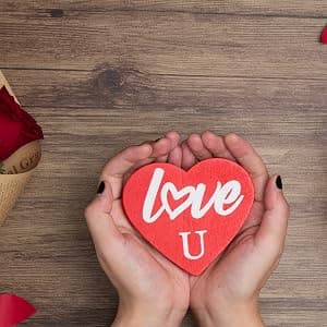 Mothers Day Gifts Mom Gifts Birthday Gifts Box for Girlfriend Wife Lover Valentine's Day Gifts for Women Heart-shaped Red Rose Love Gift Basket Love You Present Wedding & Engagement Anniversary Roman B0CP3X9LDL