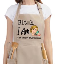 Miracu Funny Cooking Aprons for Men Women, Funny Dad Gifts for Mens Father, Mom - Fathers Christmas, Birthday Gifts for Dad Step Brother Boyfriend Husband, Cool BBQ Grilling Kitchen Chef Apron