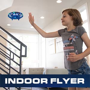 Force1 Scoot Pro Hand Operated Drone for Kids or Adults- Induction Hands Free Motion Sensors Mini Drones with Bright LED Projection, 360 Flips, Easy Indoor Small UFO Flying Orb Ball Drone Toy for Boys Girls