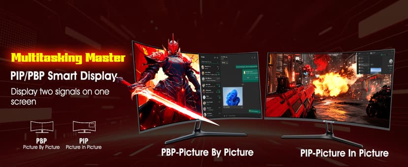 SANSUI 34 Inch 240Hz Ultrawide Curved Gaming Monitor UWQHD 3440×1440, 21:9 2K Curved Monitor 1500R,HDR400,Fast VA, PIP/PBP,AI Crosshair,AIPQ(Visual Enhance),MPRT 1ms,HDMI2.1 * 2,DP1.4 * 2