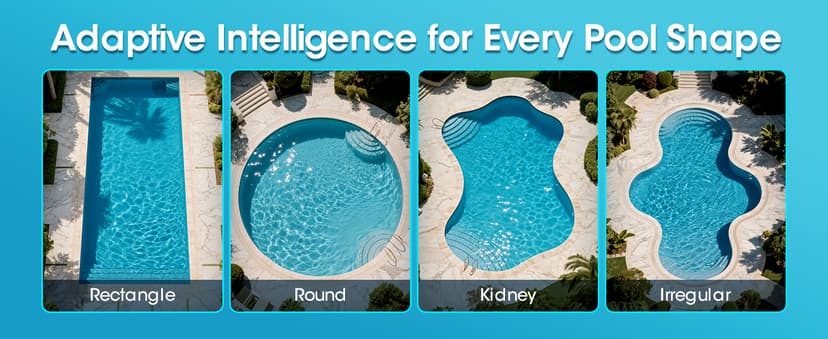 Pool Vacuum for Inground Pools & Above Ground Pool, Cordless Robotic Pool Cleaner with 180W Brushless Motor, 3-Hour Runtime, Wall-Climbing Pool Robot Scrubber for Pools up to 2150 Sq.Ft.