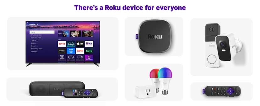 Roku Smart TV 2025 – 50-Inch Select Series, 4K HDR TV – RokuTV with Enhanced Voice Remote – Flat Screen LED Television with Wi-Fi for Streaming Live Local News, Sports, Family Entertainment