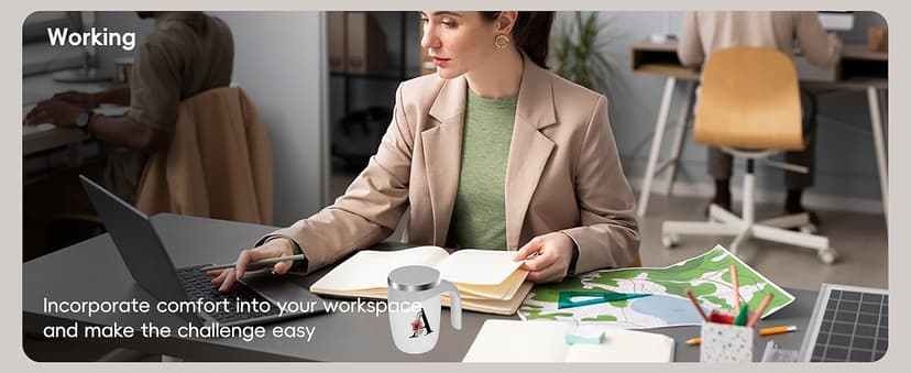 Initial Magnetic Stirring Coffee Mug Stainless Insulated Travel Cup Women Xmas Birthday Ideas Gift New Step Bonus Mom Daughter Son Law Unique Who Have Good Special Busy Useful Adult Custom Present,S