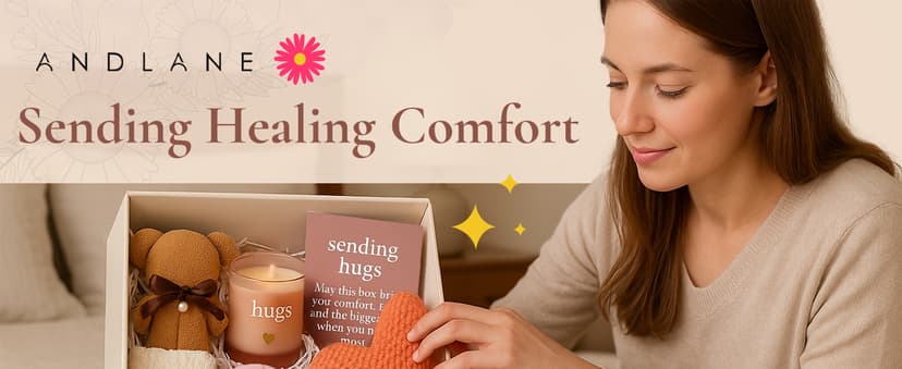 Get Well Soon Gift Baskets for Women - After Surgery Recovery Care Package for Women, Self Care, Thinking of you and Feel Better Gifts - Sympathy Box for Sick Friend Post Surgery