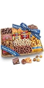 A Gift Inside Sympathy Gift Basket, Chocolate Gift Basket with Gourmet Chocolates, Sweet Treats & Snacks, Thinking of You Gift for Friends, Family & Coworkers B084XVVPQL