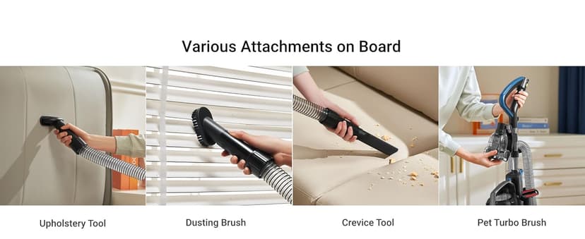 Eureka PowerSpeed Lightweight Upright Vacuum Cleaner for Carpet and Hard Floor, Powerful Bagless Upright Vacuum Cleaner for Home Pets, NEU181A, Blue