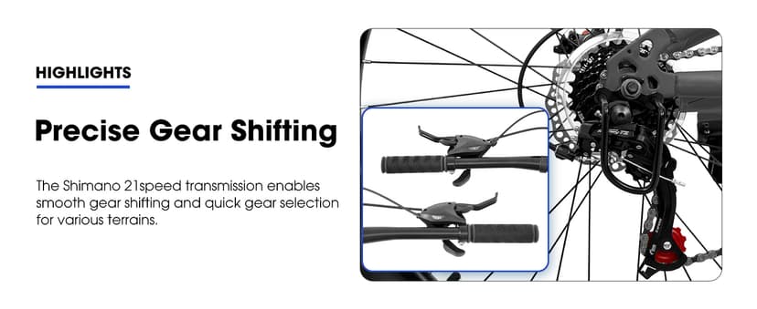 Mountain Bike 24/26/27.5 Inch,Full Suspension, 21-Speed Disc Brake,Carbon Steel Adult Sport Bicycle for Mens Womens