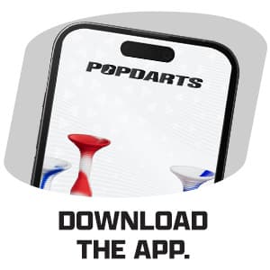 Popdarts USA Themed PRO Pack Game Set (Red White Blue Wigglenobber Target Marker) - Indoor, Outdoor Suction Cup Throwing Game - Competition with a POP