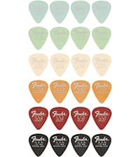 Fender Premium Picks Sampler - 12 Pack Includes Thin, Medium & Heavy Gauges (Austin Bazaar Exclusive) B07ZRYKNGS