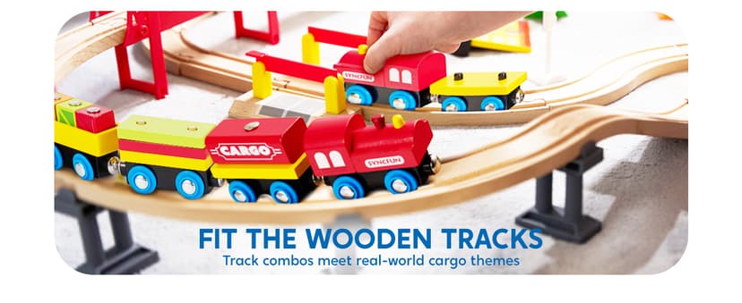 Montessori Wooden Train Toy Set for Kids, 12PCS Magnetic Train Cars with Storage Gift Box, STEM Educational Toy for Boys & Girls, Ages 2-8 Years, Christmas Birthday Party Gift