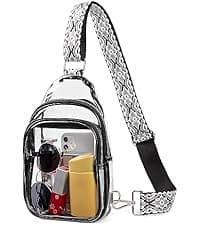 CLUCI Crossbody Bags for Women Men,Leather Sling Bag Cross Body Backpack for Woman Gifts for Women Birthday Unique