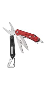 Fisherman Gift Tool Fishing Multitool - Hook Remover, Scale Scraper, Tape Measure, Bait Cutter, Flashlight, Knife, Scissors, Weight Scale, Bottle Opener, Gift Idea for Men Women Kids