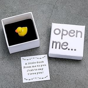 I Love You Gift, Duck Gift, Matchbox Gift, Gift For Boyfriend, Gift For Girlfriend, Valentine's Day Gift