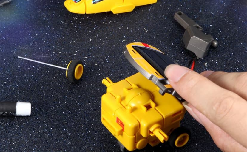 COBFDHA STEM Projects for Kids Age 8-12, Science Kits Boys, Solar Robot Space Toys Gifts 8-14 Year Old Teen Boys Girls, 120Pcs Building Experiments Robots Teenage Ages 9 10 11 12 , Yellow