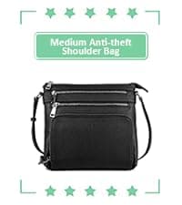 befen Genuine Leather Small Crossbody Purses for Women Travel Cross Body Bags Lightweight with Adjustable Shoulder Strap