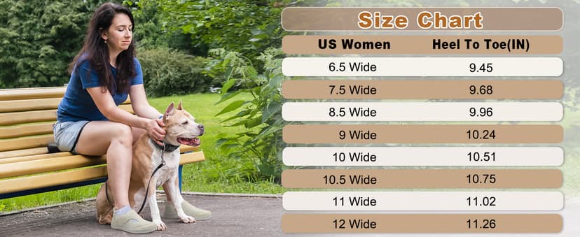 LeIsfIt Womens Wide Diabetic Shoes Adjustable Barefoot Walking Shoes Breathable Zero Drop Sneakers for Wide Width Arthritis Edema Feet