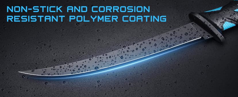 Fillet Knife Kit Combo, Fishing Knives and Honing Rod, Ultra-Sharp G4116 German Stainless Steel, Non-Slip Handle, Durable Storage Bag, Fishing Gifts for Men