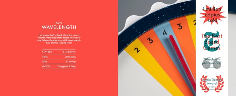 CMYK Wavelength: The Mind Reading Party Game