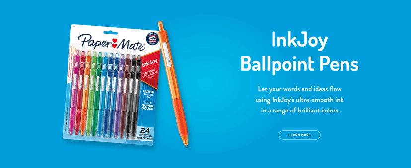 Paper Mate Profile Retractable Ballpoint Pens, Bold Point (1.4mm), Black Ink, 12 Count - Writing, Journaling, Office Supplies