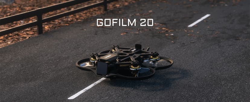 Caddxfpv Walksnail Gofilm 20 FPV Drone – 4K/60FPS Moolight Kit,Supports with camera for 4k recording,160°FOV micro drone with camera,Lightweight 115g racing drone,22ms Low Latency,ELRS Receiver,for Indoor & Outdoor FPV Flying