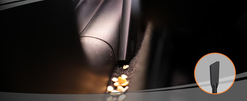 Giraffe Tools Grandstorm Wet Dry Vacuum Cleaner with 6 Nozzles, 30 FT Retractable Hose Wall Mounted Vacuum Cleaner for Car Detailing, Grey(No Remote Control Funtion)