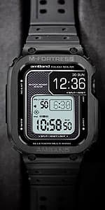 amBand E1 Rugged Band & Case for Apple Watch – Compatible with Series 1–11, SE3/SE2/SE – and Ultra 3/2/1, Lightweight Shockproof Design