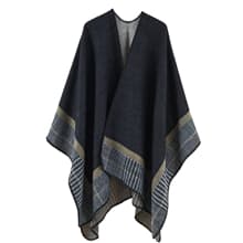Shawl Wraps for Women, Elegant Knitted Cape Open Front Poncho Scarf Blanket Cardigan Coat for Spring, Autumn, and Winter B0B7B2BH9P