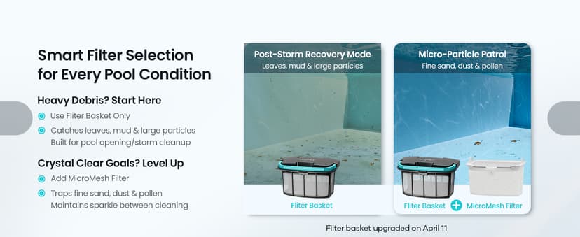 (2026 Upgrade) AIPER Scuba X1 Cordless Robotic Pool Cleaner with Micromesh Ultra-Fine Filter, Include Wireless Charging Dock, Cross Pattern Smart Navigation, Horizontal Waterline Scrubbing