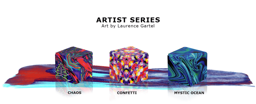 SHASHIBO Shape Shifting Box - Award-Winning Fidget Toy w/ 36 Rare Earth Magnets - Fidget Cube Transforms Into Over 70 Shapes, Sensory Toy Gift for Kids, Teens, and Adults (Wings)