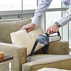 BLACK+DECKER dust buster PIVOT VAC Handheld Vacuum Cordless, Car Vacuum Portable Rechargeable, Extendible Crevice Tool and 200 Degree Pivoting Nozzle, Strong Suction, Lightweight (BDH2000PL)