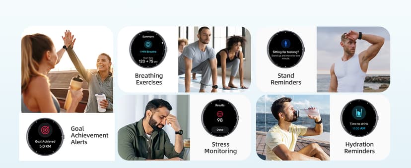 Parsonver Parsonver Swimming Smart Watch, 5ATM Waterproof for Pool & Open Water, Built-in GPS & Compass, AMOLED Screen Fitness Tracker with 100+ Sports Modes, Heart Rate & Sleep Monitor, AI Swim Analysis, Black