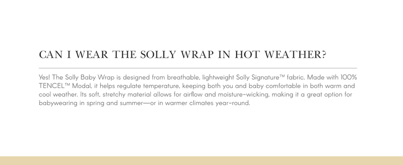 Solly Baby Wrap, Buttery-Soft Baby Carrier Newborn to Toddler 8-25 Lbs., Lightweight & Hands-Free Infant Sling Wrap, Breathable Summer Carrier, Baby Wearing & Postpartum Essential, New Mom Gift, Black