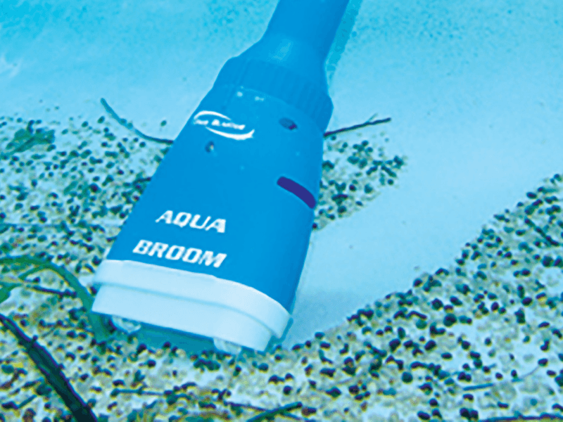 POOL BLASTER Aqua Broom Hot Tub Vacuum Cordless Spa Vac for Inflatable Above Ground and Inground Spas, Hot Tub Accessories, up to 3 Hours of Runtime, Battery-Powered, Lightweight Handheld Cleaner