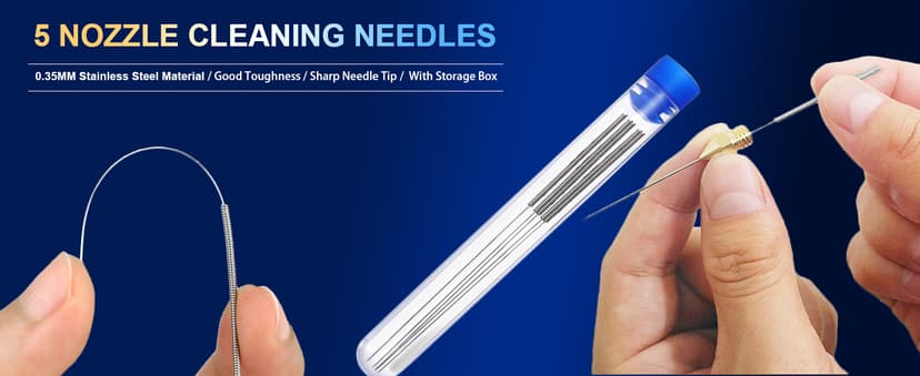 124Pcs 3D Printing Accessory Tools with Tool Bag for 3D Printer Modeler Basic Tools Diverse 3D Print Nozzle Cleaning Kit Mini Rotary Tool for Remove/Trim and Finish 3D Print