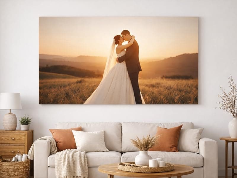 Personalized Custom Canvas Prints: Photo On Canvas (Framed 11X14) Transform Your Photos into Stunning Framed Wall Art Digitally Printed Photo To Canvas Ideal for Home Decor Gifts Keepsakes B07QZ43DR6
