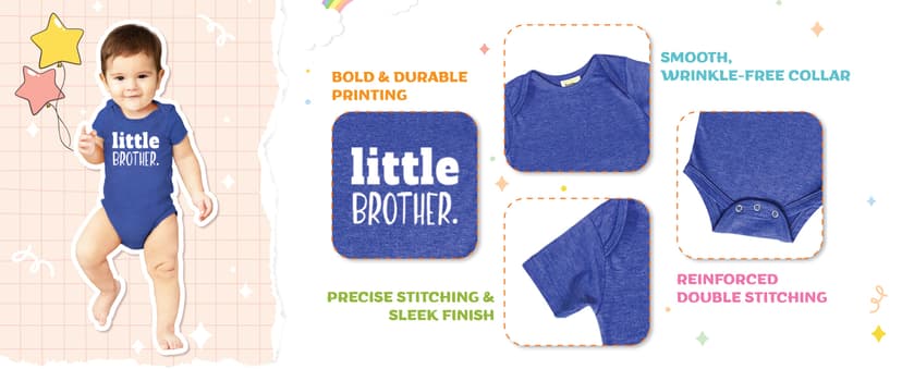 Big Brother Little Brother Shirts Matching Outfits Sibling Gifts Baby Set