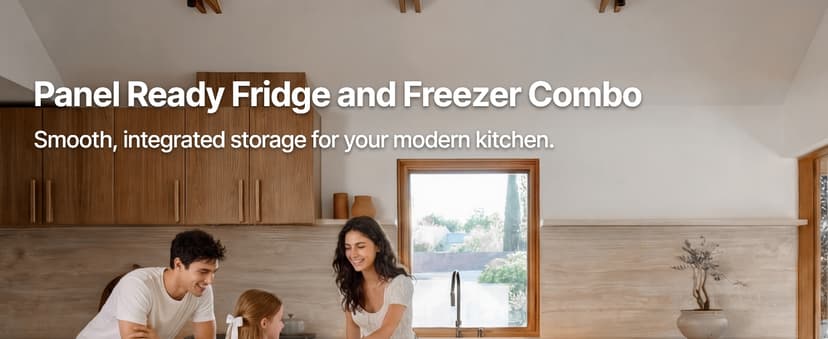 Ca'Lefort 48'' Panel Ready Refrigerator Bundle, Built-in Panel-Ready Fridge with Freezer Perfect for Kitchens -11°F-46°F Precise Freeze Control Reversible Door (Panel Not Included)