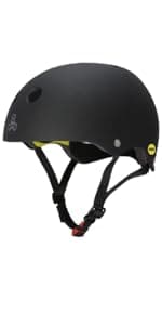 Triple Eight Certified Sweatsaver Helmet for Skateboarding, BMX, Roller Derby, Roller Skating, Inline Skating, Scooter and Bike